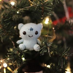 Bulbasaur crochet ornament